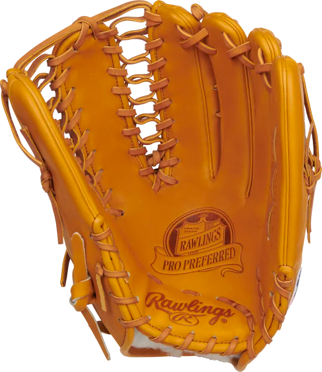 RAWLINGS "PRO PREFERRED" SERIES 12.75-INCH BASEBALL GLOVE M. TROUT GAMEDAY PATTE - Throwing Hand:RHT