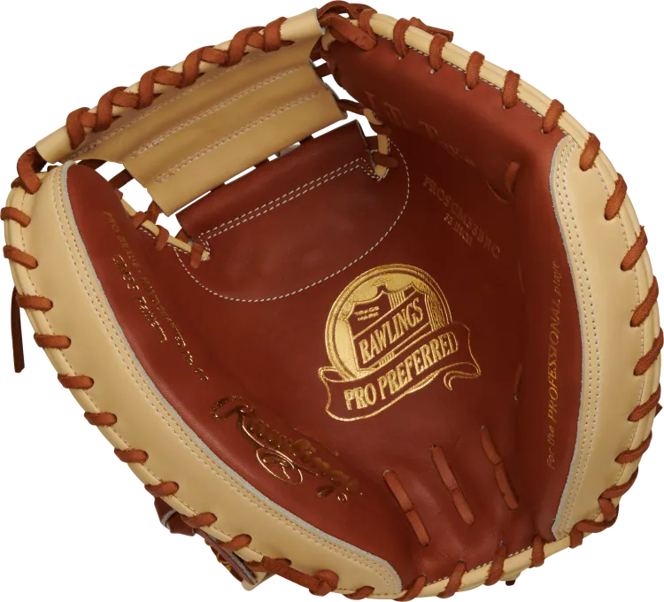 RAWLINGS "PRO PREFERRED" SERIES CATCHERS MITT BASEBALL GLOVE 33" RHT